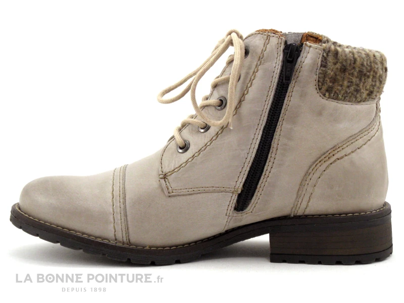 Com Un Point Boots Beige Col Lainage WH-021H11 3 Com Un Point Boots Beige Col Lainage WH-021H11 – Image 3
