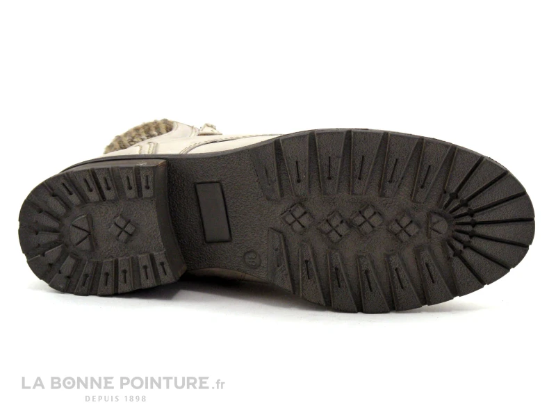Com Un Point Boots Beige Col Lainage WH-021H11 7 Com Un Point Boots Beige Col Lainage WH-021H11 – Image 7