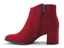 Marco Tozzi 2-25015-25 Red - Bottine Velours Rouge - Talon Large -Chaussures Promotion Magasin cd24607c73b9e66c561f35ea11d5d5ef img 5283.jpg 153843