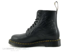 Dr. Martens Dr Martens 1460 FLAMES Black 27028001 - Flame Polished Smooth - Boots -Chaussures Promotion Magasin cd24607c73b9e66c561f35ea11d5d5ef img 5429.jpg 166206