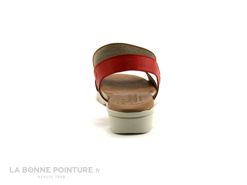 Valerias 5070 Rojo - Large Bride - Nu-pieds Rouge Femme 4 Valerias 5070 Rojo - Large Bride - Nu-pieds Rouge Femme – Image 4