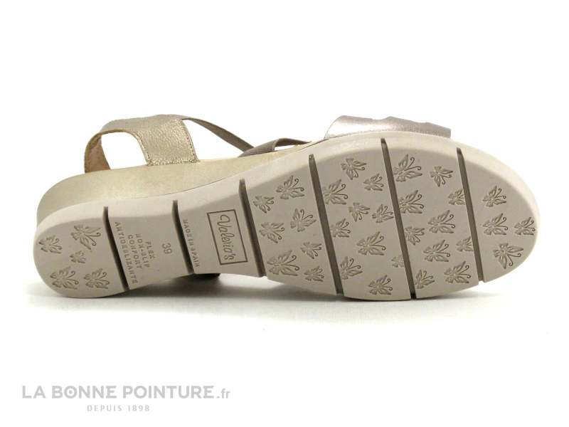 Valerias 5090 Taupe - Bronze - Fleurs Relief - Sandale Femme 7 Valerias 5090 Taupe - Bronze - Fleurs Relief - Sandale Femme – Image 7