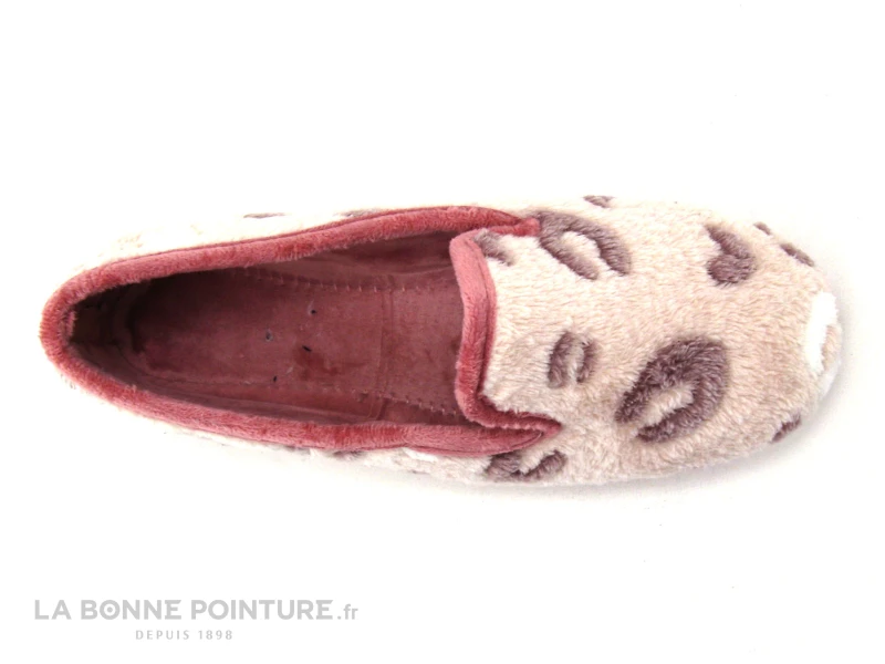 RYB 700 HANOY - Peluche Rose - Chausson Femme 2 RYB 700 HANOY - Peluche Rose - Chausson Femme – Image 2