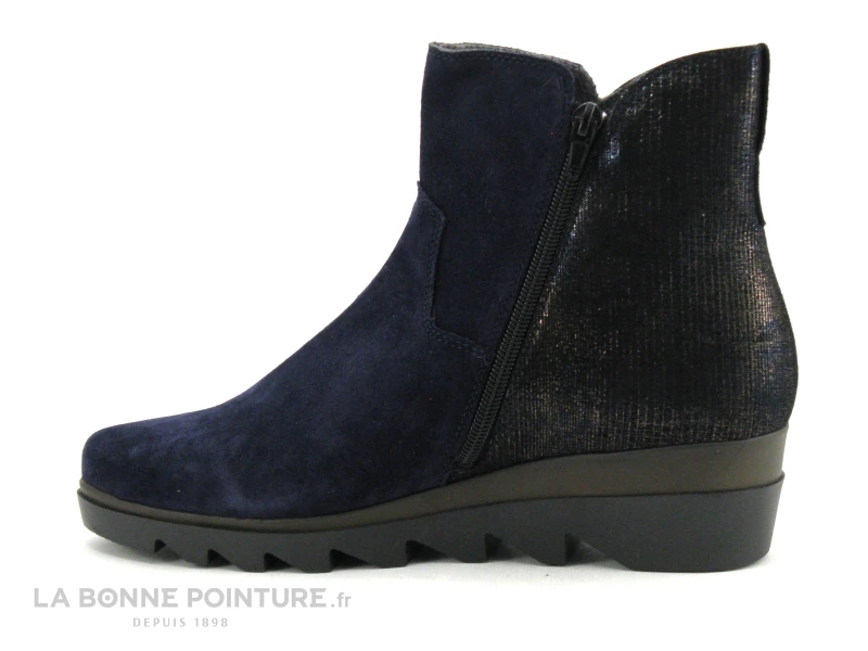 Geo Reino ALTACO Vel Marine - Bottine Femme Semelle Crantee 3 Geo Reino ALTACO Vel Marine - Bottine Femme Semelle Crantee – Image 3