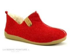 CM Confort Mono Tweed Rouge - 20117 - Chausson Femme Interieur Laine -Chaussures Promotion Magasin cd24607c73b9e66c561f35ea11d5d5ef img 5765.jpg 178666
