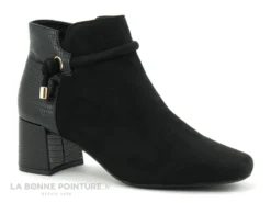 The Divine Factory QL4052 Noir - Bottines Femme