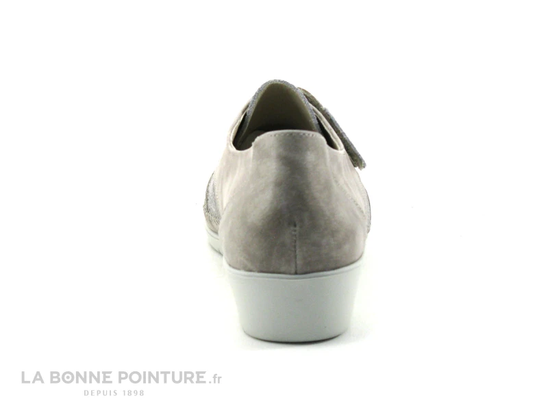 Morans KILIC Beige - Imprime - Chaussure Basse Femme Avec Scratch 4 Morans KILIC Beige - Imprime - Chaussure Basse Femme Avec Scratch – Image 4