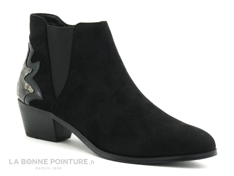 The Divine Factory QL4050 Noir - Bottines Femme 1 The Divine Factory QL4050 Noir - Bottines Femme