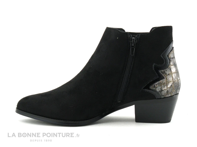 The Divine Factory QL4050 Noir - Bottines Femme 2 The Divine Factory QL4050 Noir - Bottines Femme – Image 2