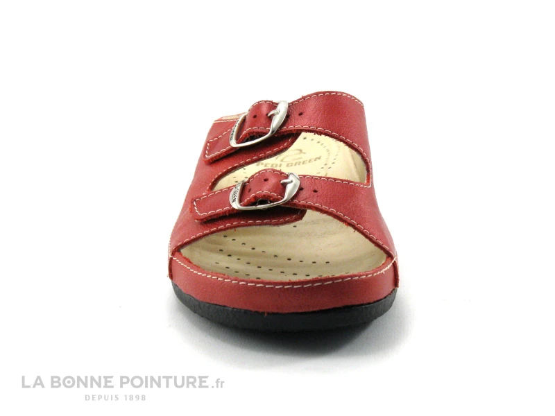 Pedi Girl WELL DB Rouge Mule Femme Ajustable 2 Pedi Girl WELL DB Rouge Mule Femme Ajustable – Image 2