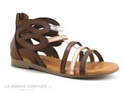 Jordana 3235 - Marron Argent Platine - Nu-pieds Montant Femme -Chaussures Promotion Magasin cd24607c73b9e66c561f35ea11d5d5ef img 6019.jpg 135638