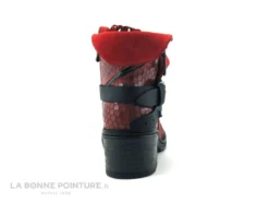 Lily Mood 050 5601 Red Nubuck - Bottine Rouge Hexagones -Chaussures Promotion Magasin cd24607c73b9e66c561f35ea11d5d5ef img 6109.jpg 154802