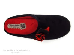 Koyuk Dinamic 602038 Noir - Rouge - Noeud Et Pompon - Pantoufles -Chaussures Promotion Magasin cd24607c73b9e66c561f35ea11d5d5ef img 6230.jpg 154964