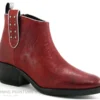 La Vie Est Belle VH19B01 Rouge - Boots Western Femme