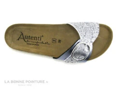 Autenti 689761 Gris Metal - Large Bride - Mule Femme -Chaussures Promotion Magasin cd24607c73b9e66c561f35ea11d5d5ef img 6262.jpg 135901