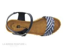 Morans TIRANA - Marine - Argent - Nu-pieds Talon Compense -Chaussures Promotion Magasin cd24607c73b9e66c561f35ea11d5d5ef img 6321.jpg 179287