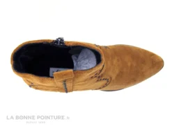 Lily Mood ALAINA Camel - Petits Clous - Bottine Western Femme -Chaussures Promotion Magasin cd24607c73b9e66c561f35ea11d5d5ef img 6330.jpg 155074