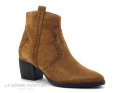 Lily Mood ALAINA Camel - Petits Clous - Bottine Western Femme -Chaussures Promotion Magasin cd24607c73b9e66c561f35ea11d5d5ef img 6331.jpg 155073