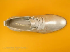 Tamaris 1-23204-20 Light Gold - Derby Femme Metallise 12 Tamaris 1-23204-20 Light Gold - Derby Femme Metallise -Chaussures Promotion Magasin cd24607c73b9e66c561f35ea11d5d5ef img 6457.jpg 181700