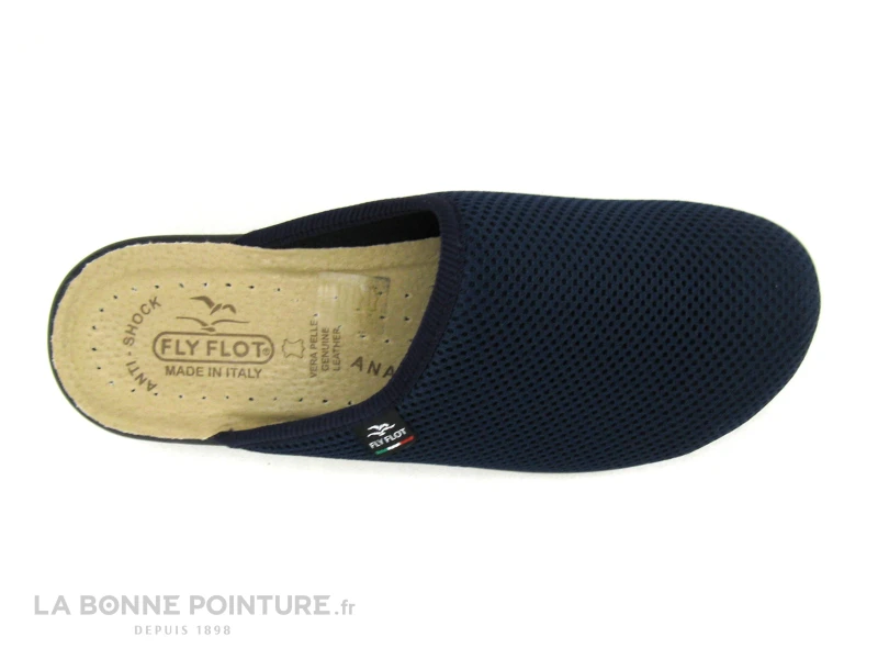 Fly Flot FOIRE Marine - Sabot Confort Femme Bleu Marine 3 Fly Flot FOIRE Marine - Sabot Confort Femme Bleu Marine – Image 3