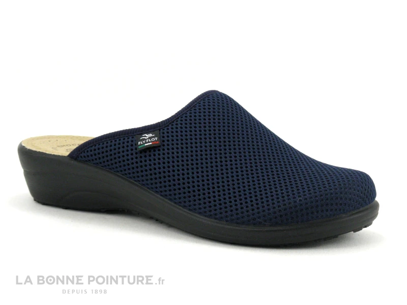 Fly Flot FOIRE Marine - Sabot Confort Femme Bleu Marine 5 Fly Flot FOIRE Marine - Sabot Confort Femme Bleu Marine – Image 5