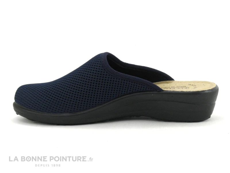 Fly Flot FOIRE Marine - Sabot Confort Femme Bleu Marine 2 Fly Flot FOIRE Marine - Sabot Confort Femme Bleu Marine – Image 2