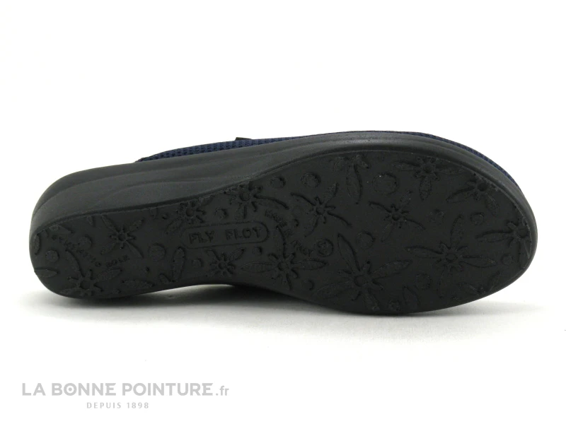 Fly Flot FOIRE Marine - Sabot Confort Femme Bleu Marine 4 Fly Flot FOIRE Marine - Sabot Confort Femme Bleu Marine – Image 4