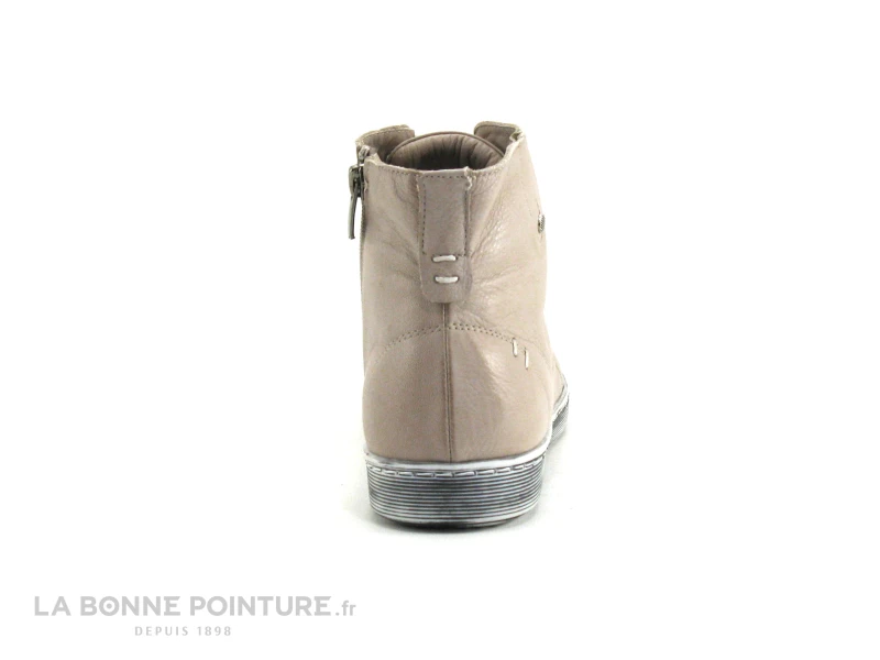 Andrea Conti 27913 Beige - Chaussure Montante 4 Andrea Conti 27913 Beige - Chaussure Montante – Image 4