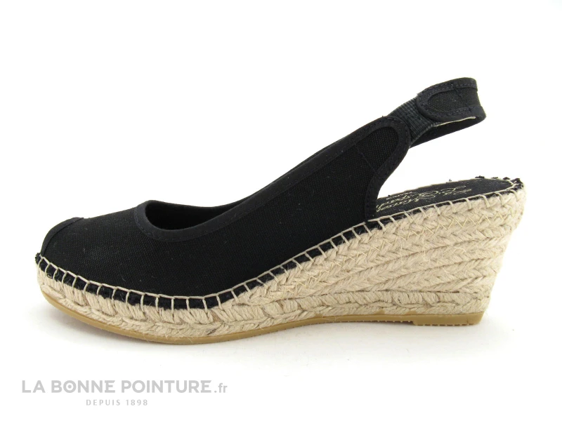 La Maison De Espadrille 660 Noir 3 La Maison De Espadrille 660 Noir – Image 3