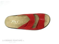 Semelflex GRAZIELLA Rouge - Mule Femme Cuir Rouge - 2 Velcros -Chaussures Promotion Magasin cd24607c73b9e66c561f35ea11d5d5ef img 6622.jpg 167477