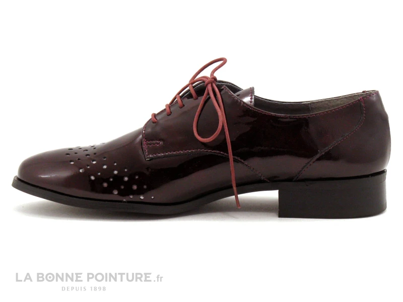 Folies VIANA Bordeaux - Chaussure Derby Femme 3 Folies VIANA Bordeaux - Chaussure Derby Femme – Image 3