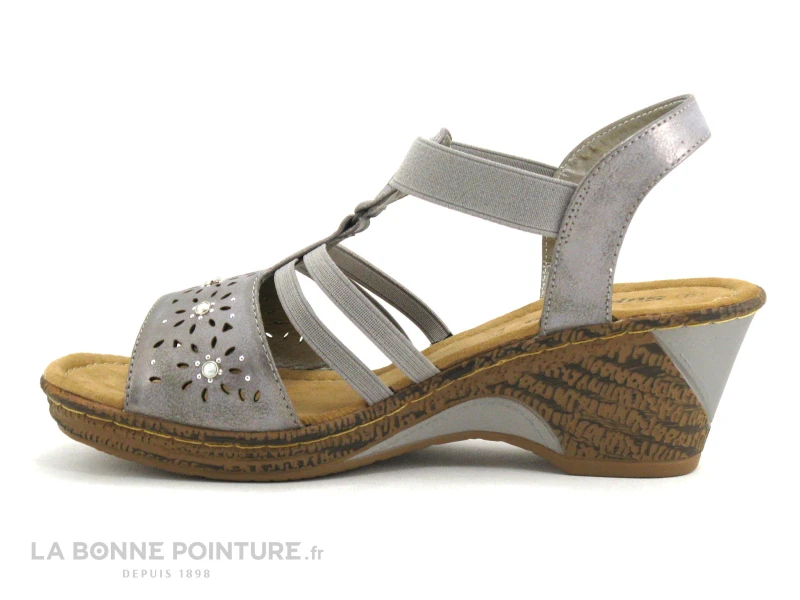 Linea Supremo 6922004 Taupe - Nu-pieds Femme 2 Linea Supremo 6922004 Taupe - Nu-pieds Femme – Image 2