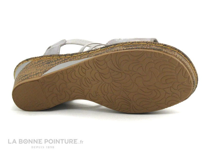 Linea Supremo 6922004 Taupe - Nu-pieds Femme 4 Linea Supremo 6922004 Taupe - Nu-pieds Femme – Image 4