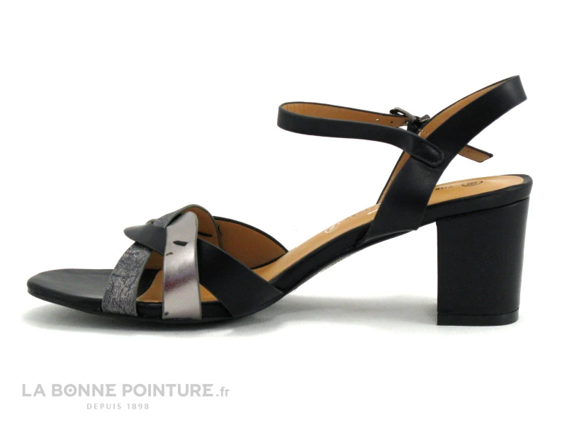 The Divine Factory HG3688 Noir - Sandale Talon Haut 2 The Divine Factory HG3688 Noir - Sandale Talon Haut – Image 2