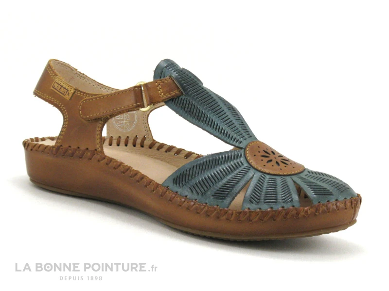 Pikolinos VALLARTA 655-0575 Emerald - Marine Marron - Sandale 1 Pikolinos VALLARTA 655-0575 Emerald - Marine Marron - Sandale