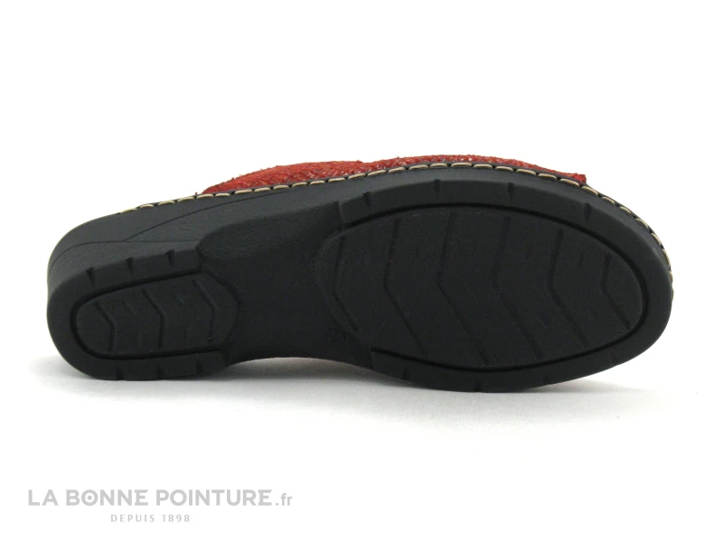 Pedi Girl DOMI Zim Lam Cerise Fumo - Mule Femme Rouge Et Metal 7 Pedi Girl DOMI Zim Lam Cerise Fumo - Mule Femme Rouge Et Metal – Image 7