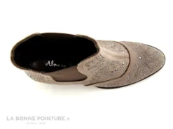 Alma En Pena I18287 - Velours Taupe - Perles - Boots Western Talon -Chaussures Promotion Magasin cd24607c73b9e66c561f35ea11d5d5ef img 6803.jpg 125353