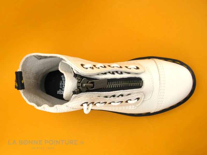 Dr. Martens Dr Martens SINCLAIR White Aunt Sally 26261100 - Boots Plateforme Blanc 6 Dr. Martens Dr Martens SINCLAIR White Aunt Sally 26261100 - Boots Plateforme Blanc – Image 6