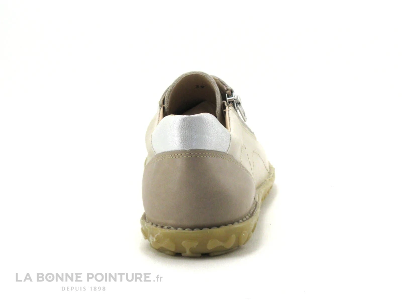 Alce Shoes 9156 Beige Marron - Chaussure Basse Femme Zippee 4 Alce Shoes 9156 Beige Marron - Chaussure Basse Femme Zippee – Image 4