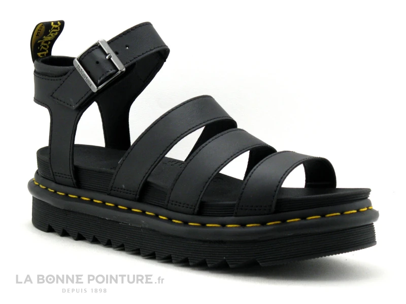 Dr. Martens Dr Martens BLAIRE Black Hydro Leather - 24235001 - Sandale 5 Dr. Martens Dr Martens BLAIRE Black Hydro Leather - 24235001 - Sandale – Image 5