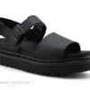 Dr. Martens Dr Martens VOSS Black Hydro Leather - 23802001 - Sandale Noire Femme
