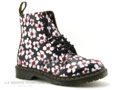 Dr. Martens Dr Martens 1460 PASCAL Black Red - Pansy Fayre Vintage - Boots Fleurs -Chaussures Promotion Magasin cd24607c73b9e66c561f35ea11d5d5ef img 6986.jpg 155685