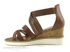 Tamaris 1-28352-26 Cognac - Brides Ajourees - Sandale Talon Compense -Chaussures Promotion Magasin cd24607c73b9e66c561f35ea11d5d5ef img 7079.jpg 156024