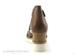 Tamaris 1-28352-26 Cognac - Brides Ajourees - Sandale Talon Compense -Chaussures Promotion Magasin cd24607c73b9e66c561f35ea11d5d5ef img 7080.jpg 156025