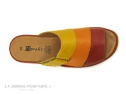 Morans FAFILE Brique Rouge - Orange - Jaune - Mule Reglable -Chaussures Promotion Magasin cd24607c73b9e66c561f35ea11d5d5ef img 7195.jpg 156096