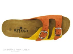 Artika GADIN Jaune Orange 680 028 - Mule Reglable Femme 12 Artika GADIN Jaune Orange 680 028 - Mule Reglable Femme -Chaussures Promotion Magasin cd24607c73b9e66c561f35ea11d5d5ef img 7281.jpg 168484