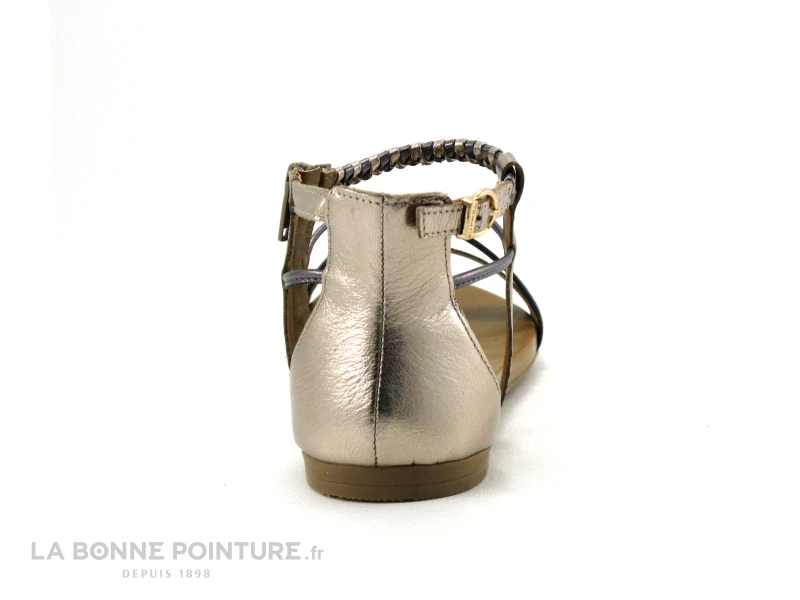 Tamaris 1-28043-20 Champagne - Nu-pieds Femme Dore 4 Tamaris 1-28043-20 Champagne - Nu-pieds Femme Dore – Image 4