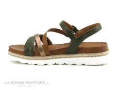 Marco Tozzi 2-28415-20 Khaki Comb - Nu-pieds Kaki Femme -Chaussures Promotion Magasin cd24607c73b9e66c561f35ea11d5d5ef img 7448.jpg 180404