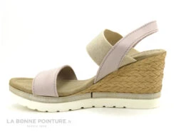 Marco Tozzi 2-28005-20 - Sandale Rose - Talon Compense -Chaussures Promotion Magasin cd24607c73b9e66c561f35ea11d5d5ef img 7453.jpg 180410