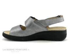 Semelflex GISELE 2 Punto Tresor - Sandale Confort Femme Gris - Argent -Chaussures Promotion Magasin cd24607c73b9e66c561f35ea11d5d5ef img 7508.jpg 180699